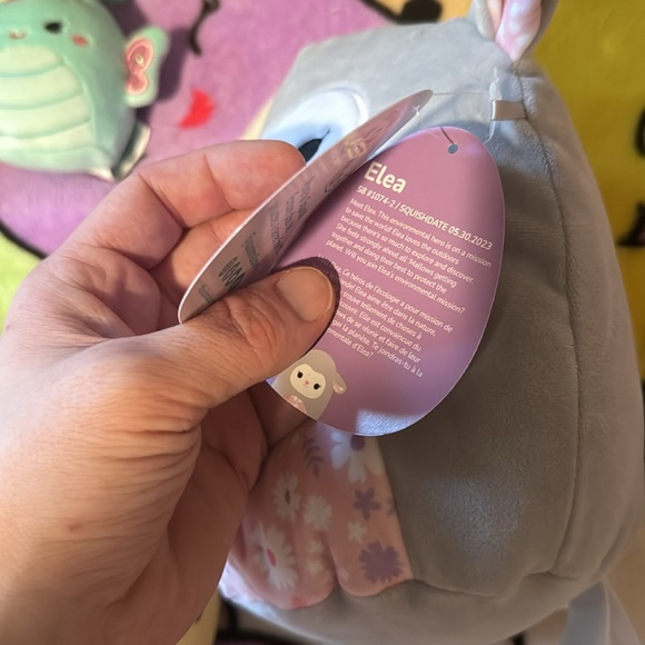 Elea Easter floral squishmallow NWT - Picture 8 of 8